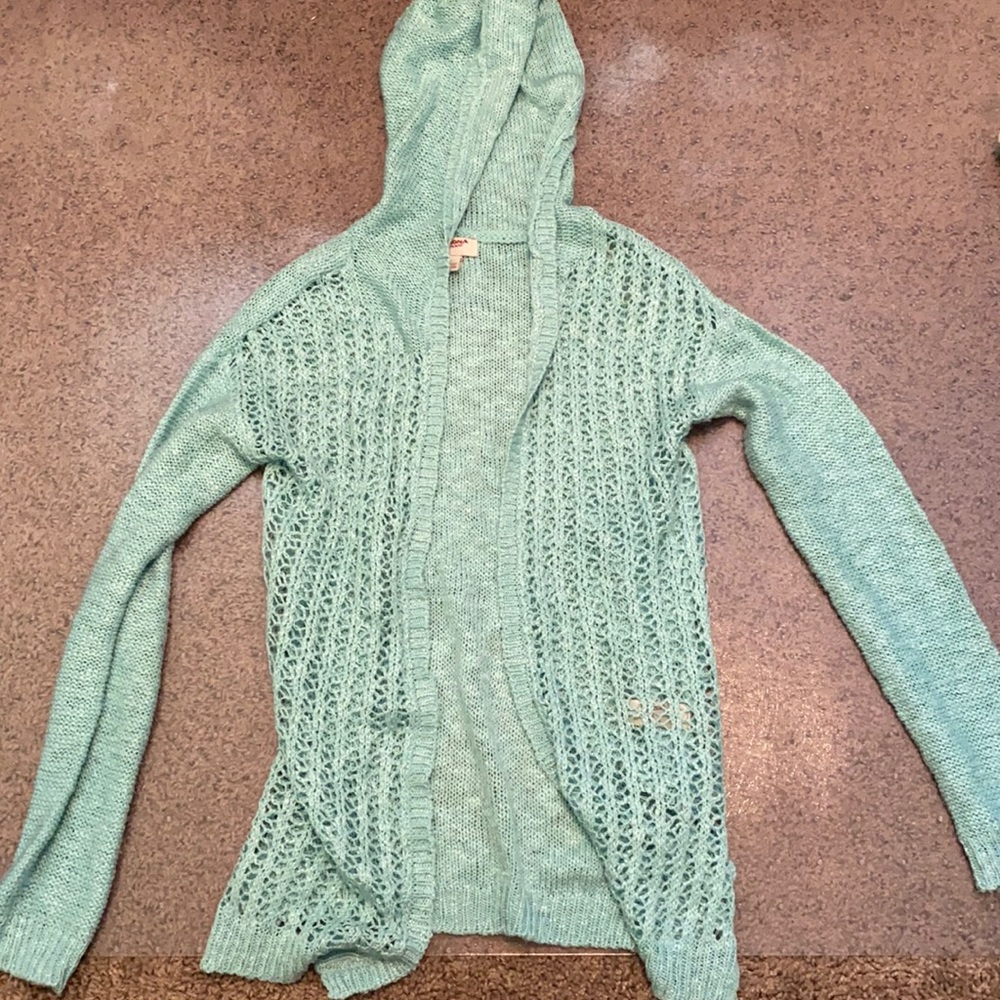 Turquoise sweater